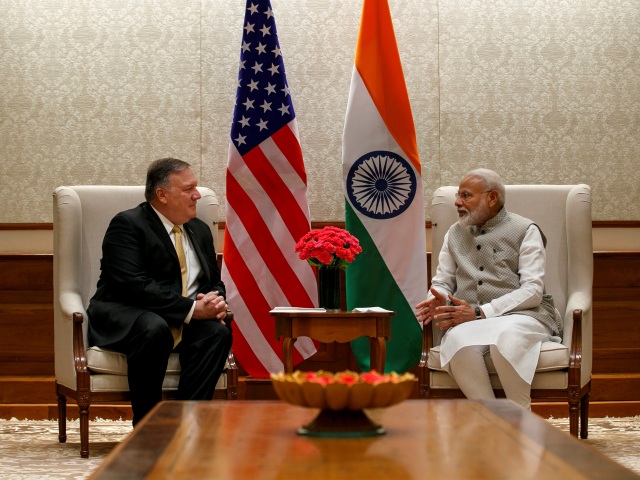 India / USA / Mike Pompeo / Naréndra Módí /