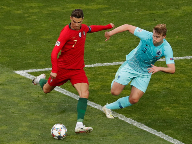 Mathijs de Ligt, Cristiano Ronaldo