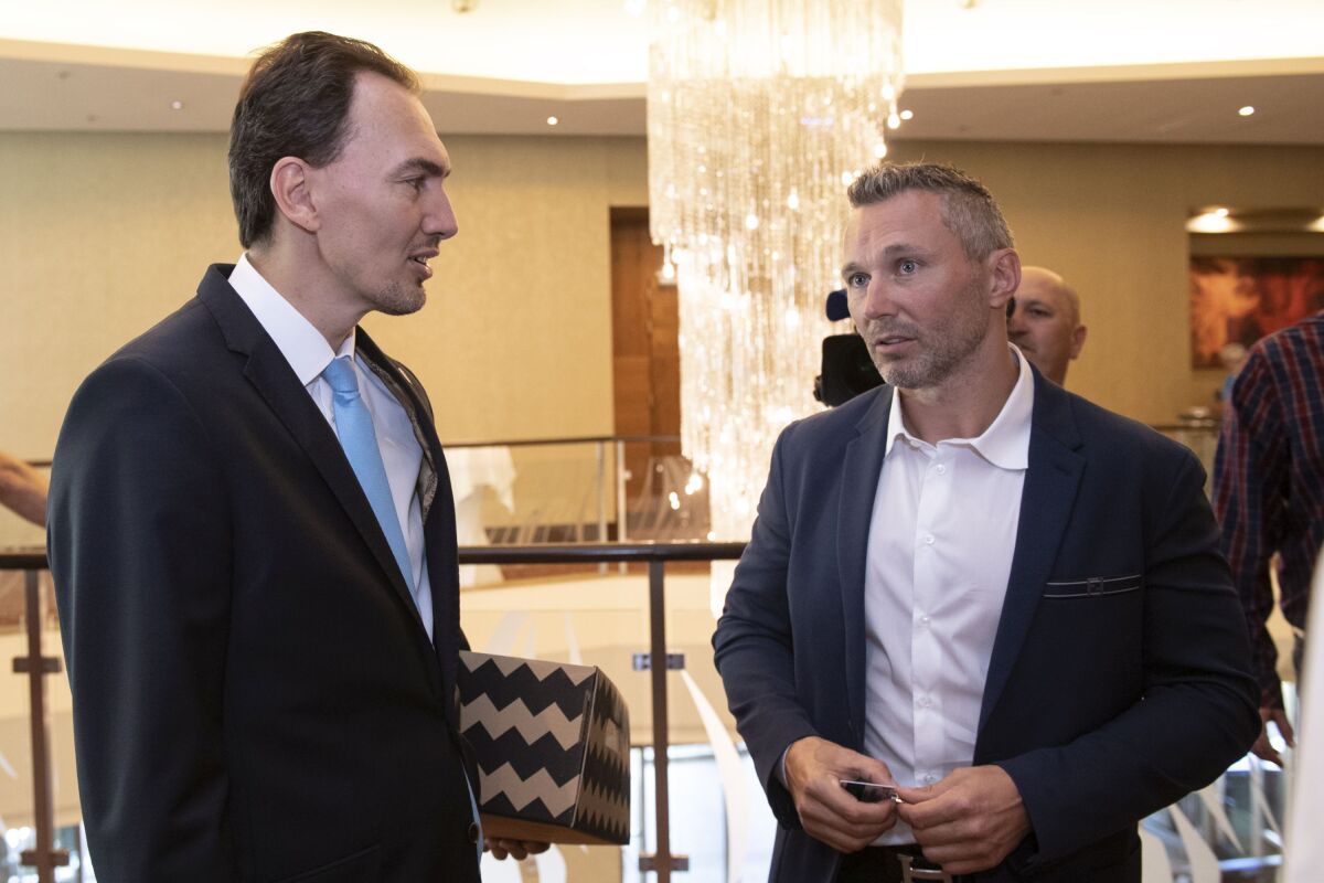 Miroslav Šatan, Ľubomír Višňovský