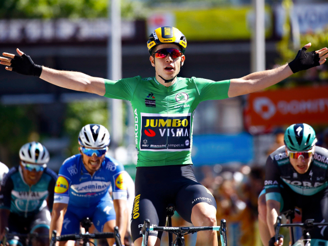 Van Aert cyklistika Tour