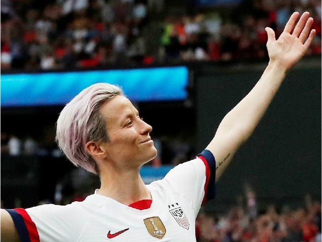 Megan Rapinoeová, Donald Trump