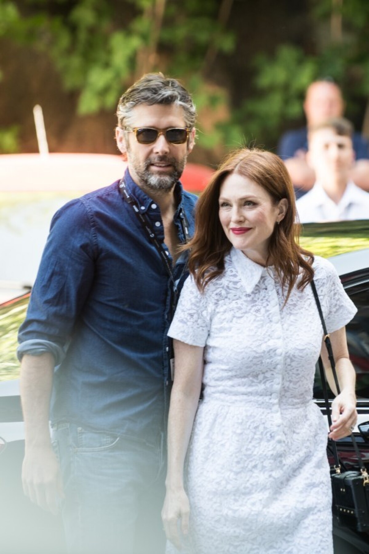 Herečka Julianne Moore a jej manžel Bart Freundlich priniesli do Karlových Varov film Po svadbe. 