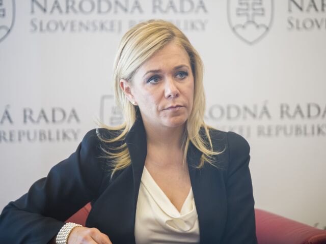 Ministerka vnútra Denisa Saková