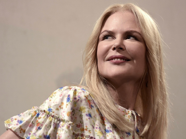 Herečka Nicole Kidman počas návštevy filmového festivalu Taormina Film Festival.