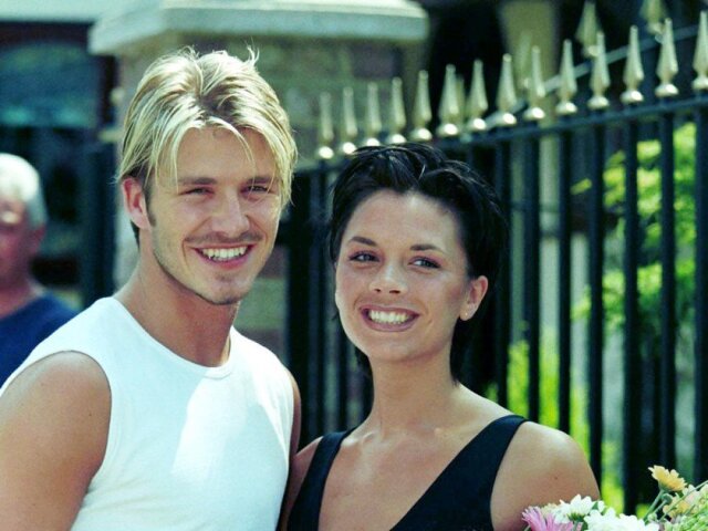 David Beckham a vtedy členka Spice Girls Posh Spice Victoria Adams