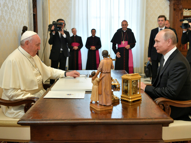 POPE-PUTIN/