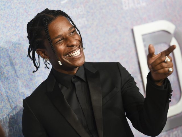 Rapper známy ako A$AP Rocky na archívnom zábere.