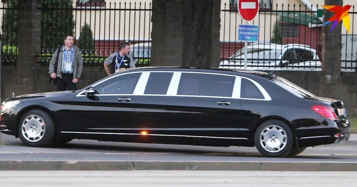 Alexander Lukašenko - Mercedes-Maybach S600 Pullman Guard W222
