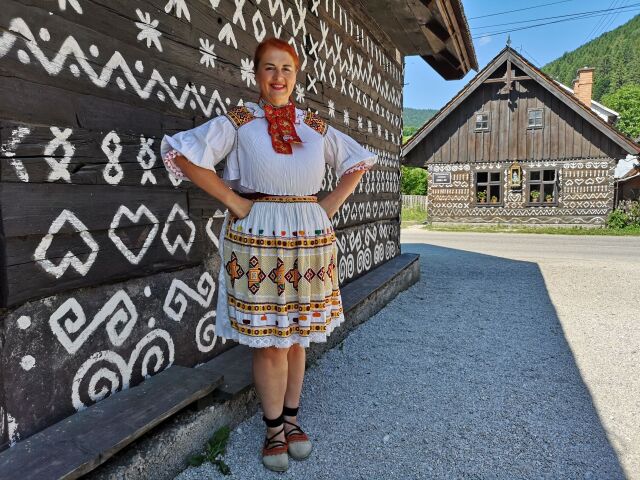 Čičmany, starostka