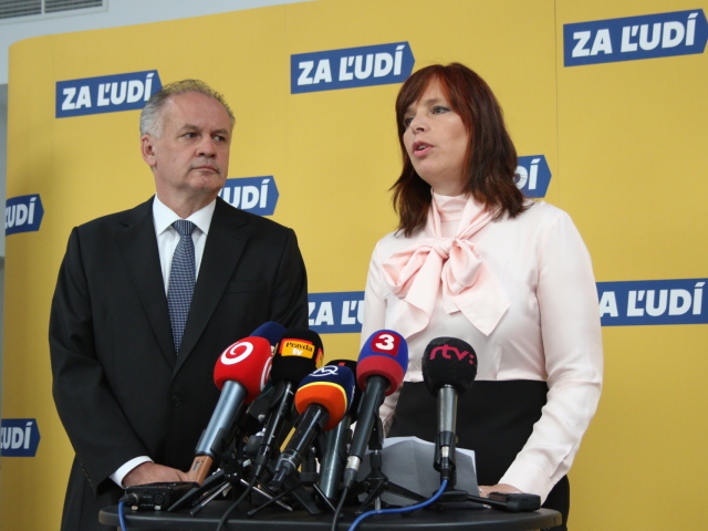 andrej kiska veronika remišová za ľudí