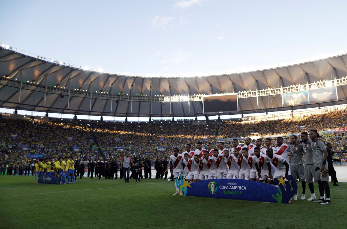 Copa América, Brazília, Peru