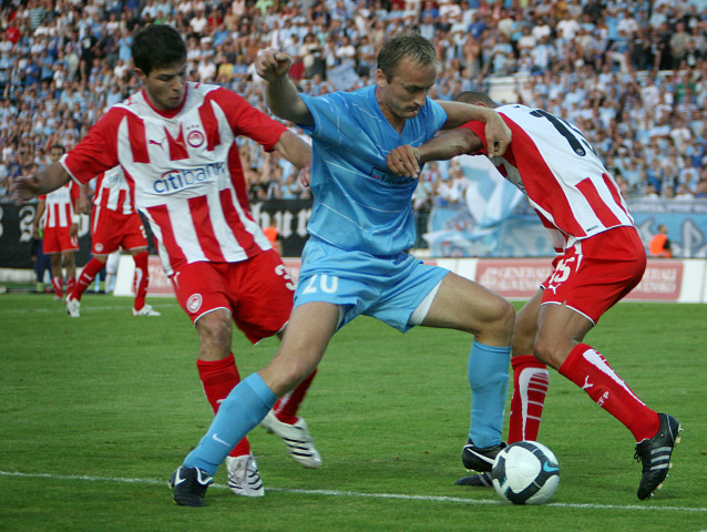 FUTBAL-LM: K Slovan - Olympiakos Pireus
