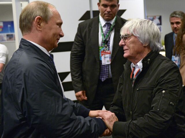 Putin a Ecclestone