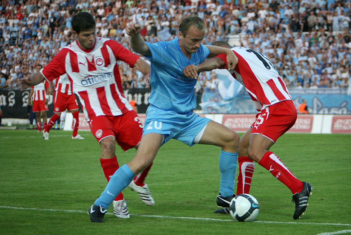 FUTBAL-LM: K Slovan - Olympiakos Pireus