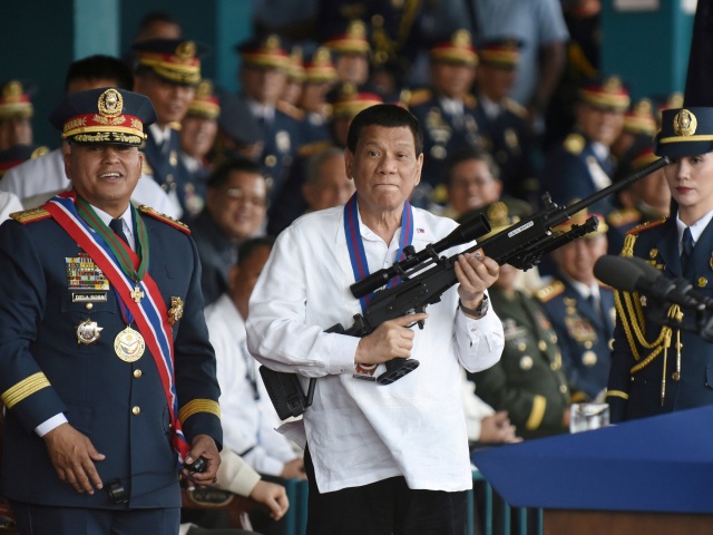 filipíny, rodrigo duterte, zbraň