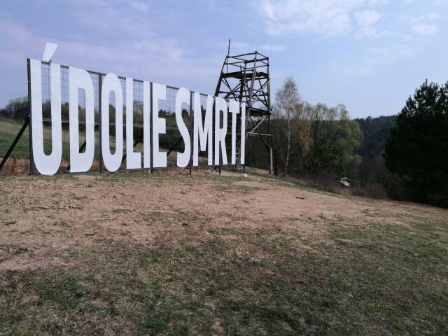 nápis, Údolie smrti, Dukla, priesmyk