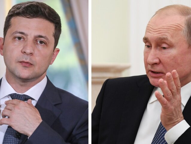Zelenskyj / Putin /