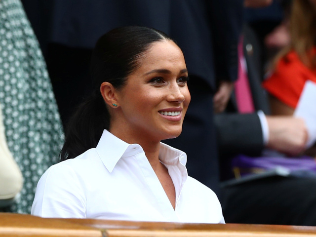 Vojvodkyňa Meghan vyzerala očarujúco na Wimbledone. 