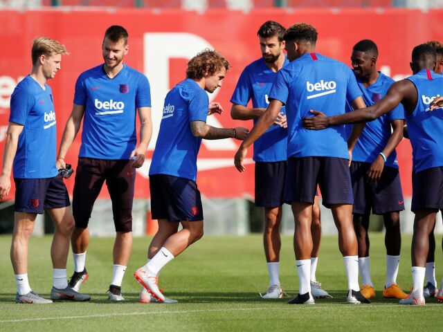 Antoine Griezmann, Frenkie de Jong, Neto