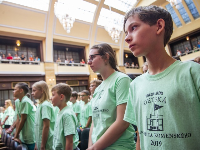 Detská Univerzita Komenského imatrikulácia deti Bratislava