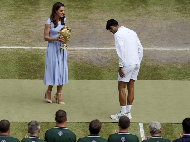 Novak Djokovič, vojvodkyňa Kate