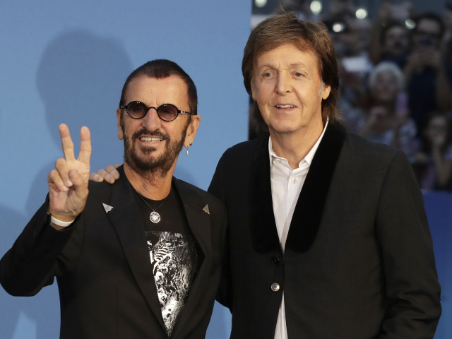 Paul McCartney Ringo Starr
