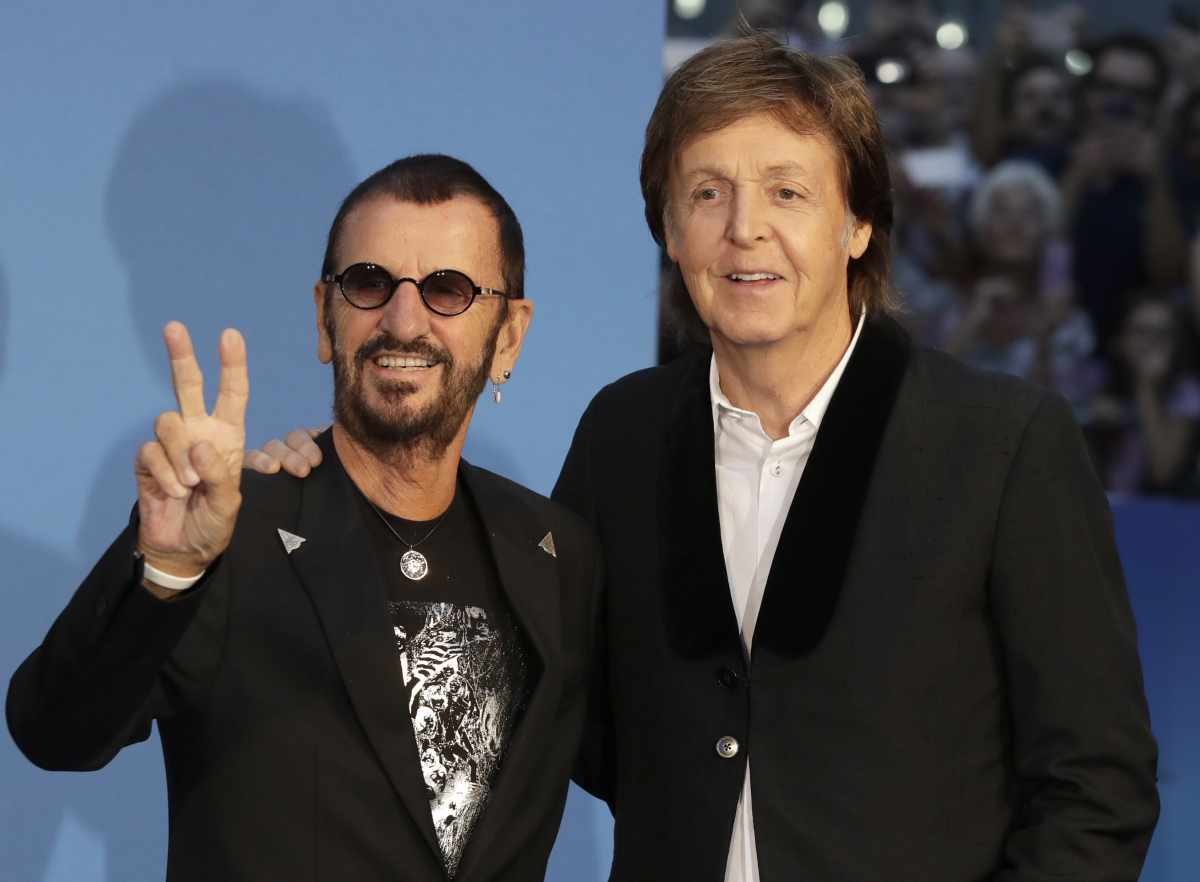 Paul McCartney Ringo Starr