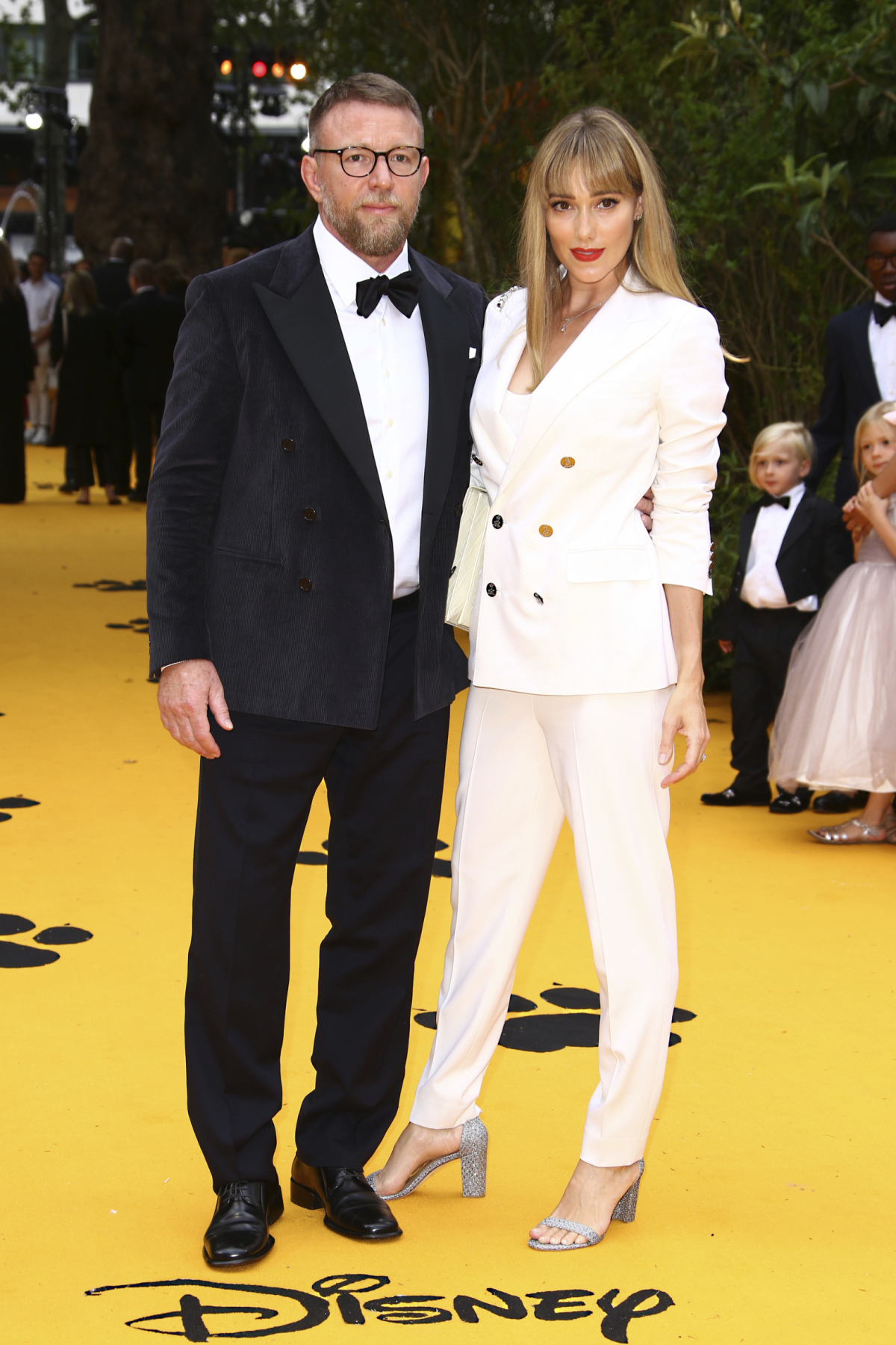 Režisér Guy Ritchie a jeho manželka Jacqui Ainsley.