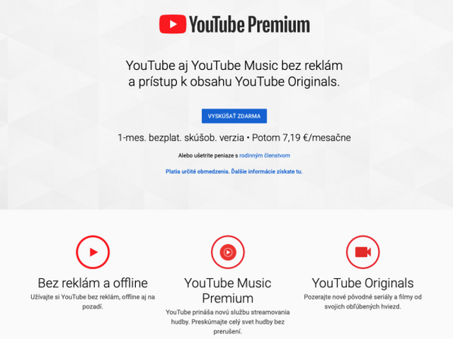YouTube Premium, YouTube Music,