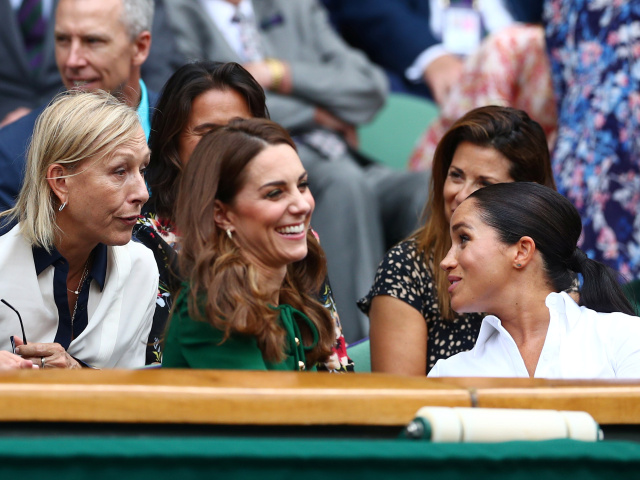 Martina Navrátilová, Kate Middleton, Meghan Markle