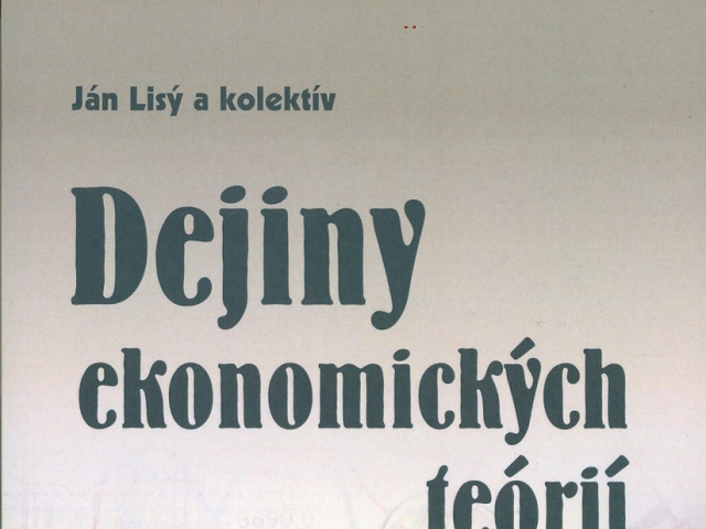 História ekonomických teórií Vadimír Bačišin
