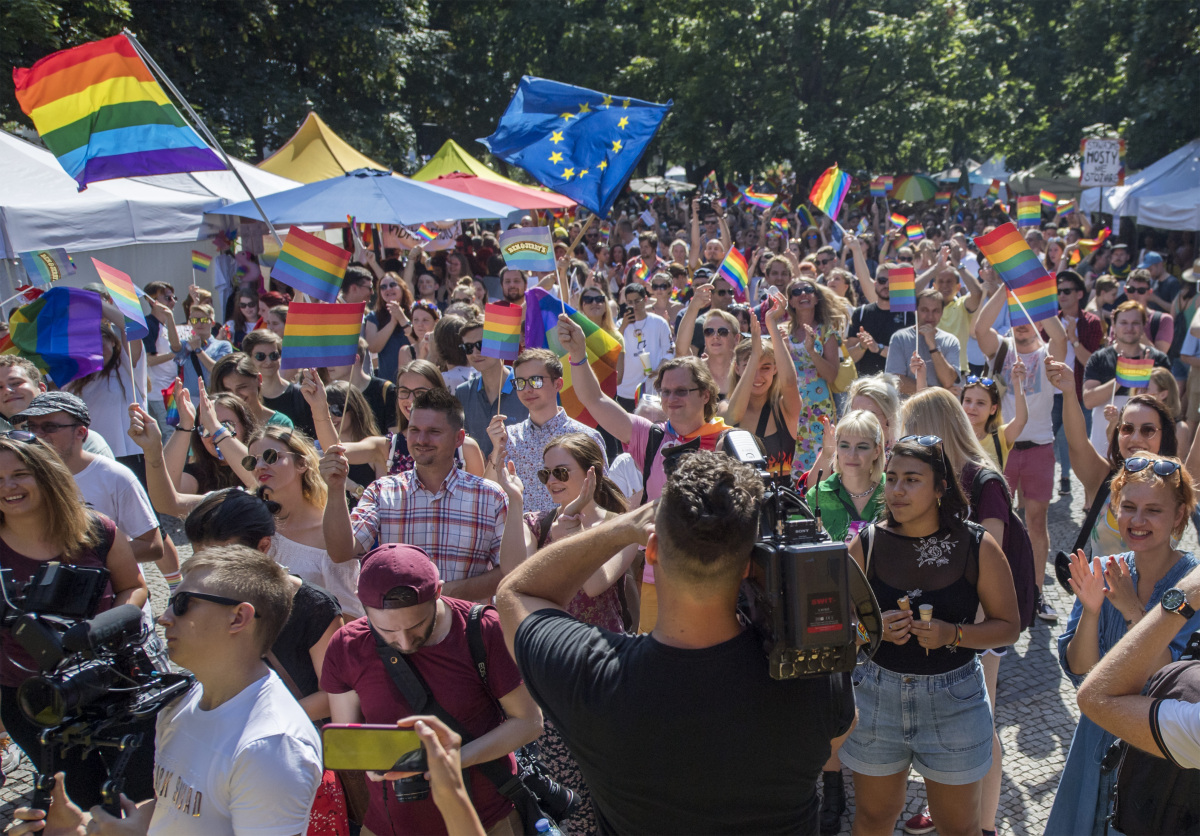 Dúhový Pride festival sprievod Bratislava pochod