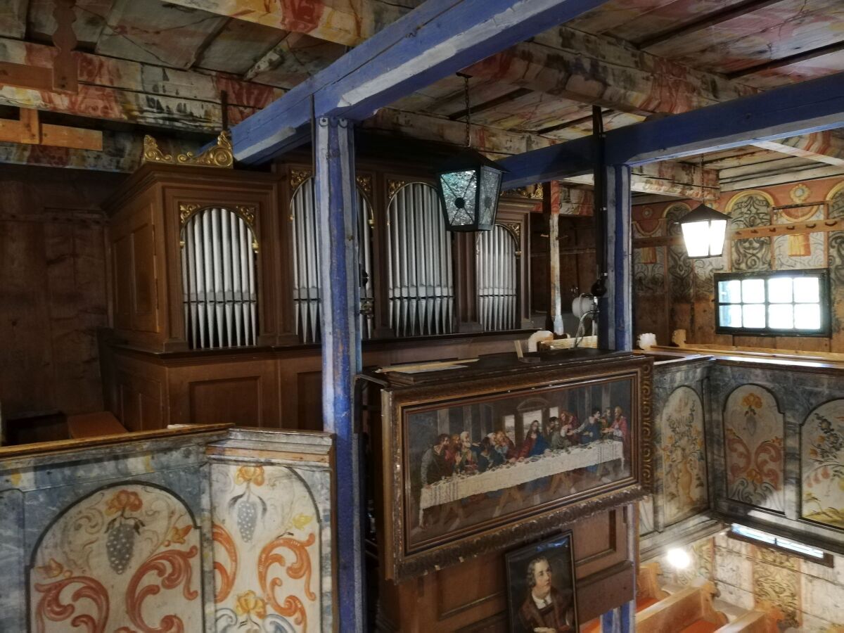organ, kostol, Leštiny