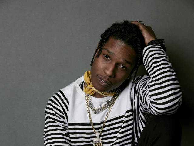 Rapper A$AP Rocky na archívnom zábere z festivalu Sundance. 