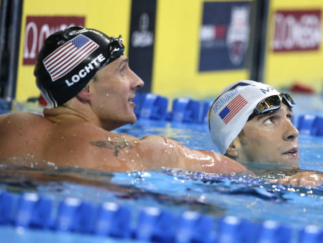 Lochte, Phelps