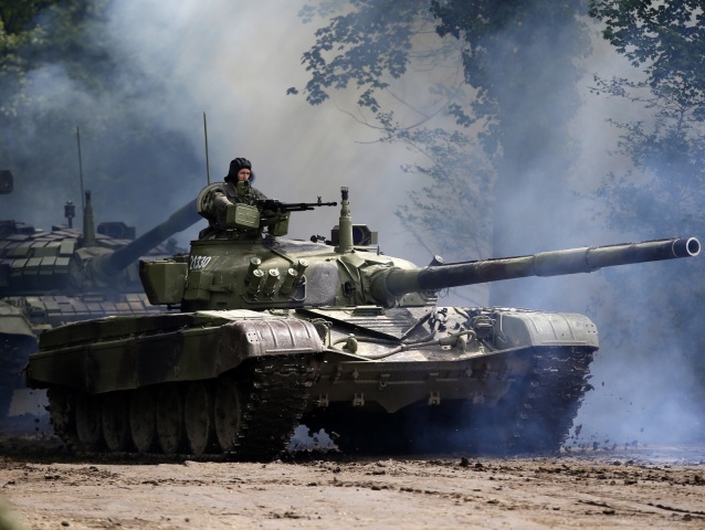 Srbsko / Rusko / tanky /