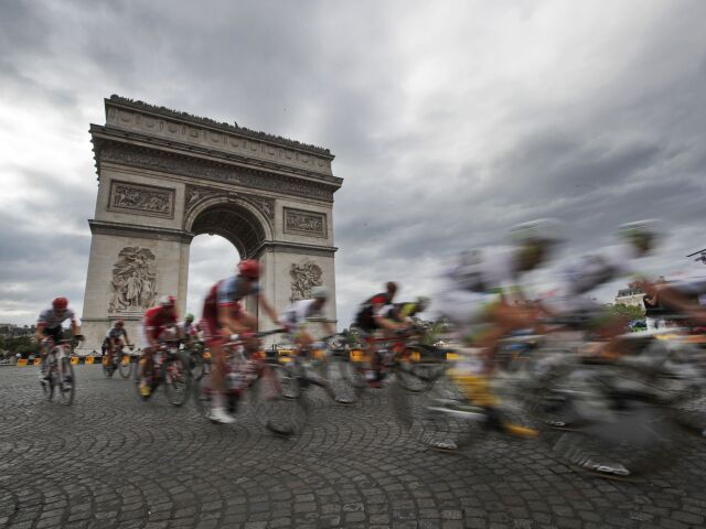 Tour de France, Víťazný oblúk