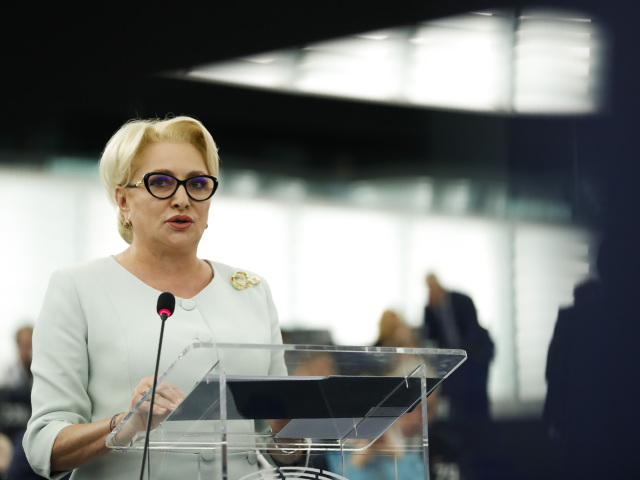 Rumunsko premiérka Viorica Dancila