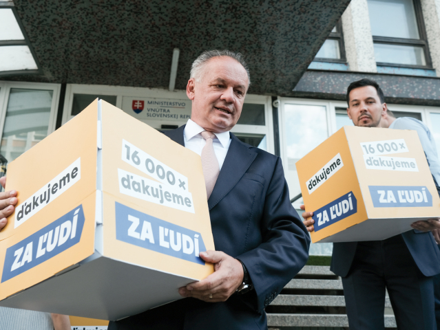 andrej kiska, za ľudí