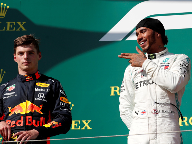 Verstappen, Hamilton