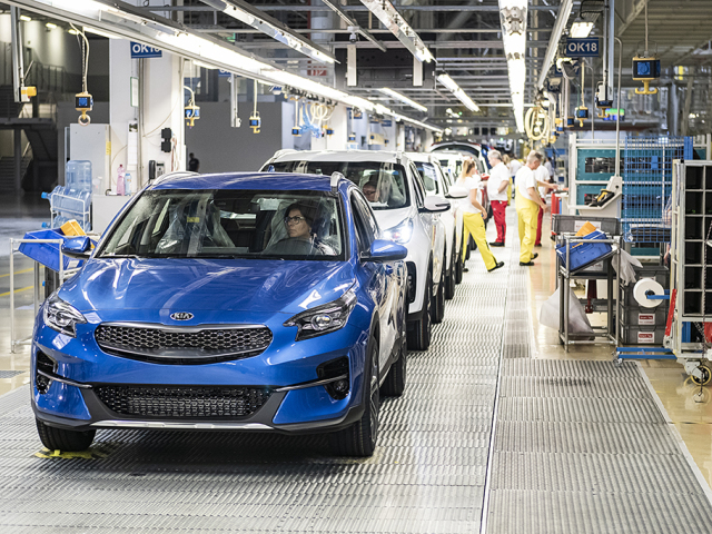KIa XCeed - výroba v Žiline 2019