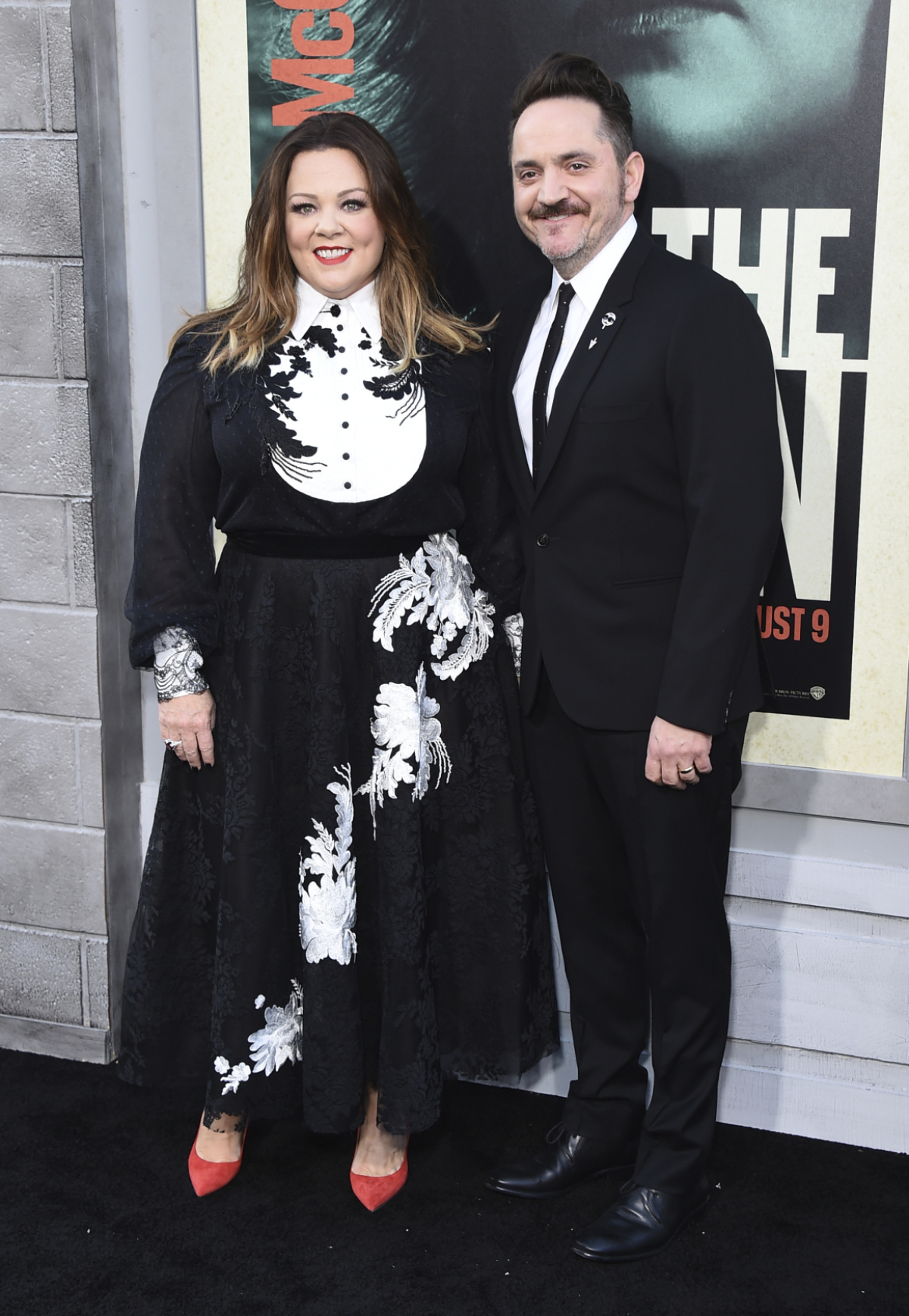 Herečka Melissa McCarthy a jej manžel Ben Falcone.