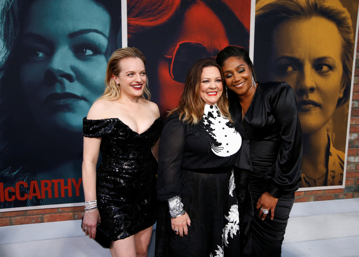 Sprava: herečky Tiffany Haddish, Melissa McCarthy a Elisabeth Moss spoločne predstavili novinku The Kitchen. 