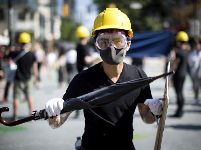 Hongkong  / protest /