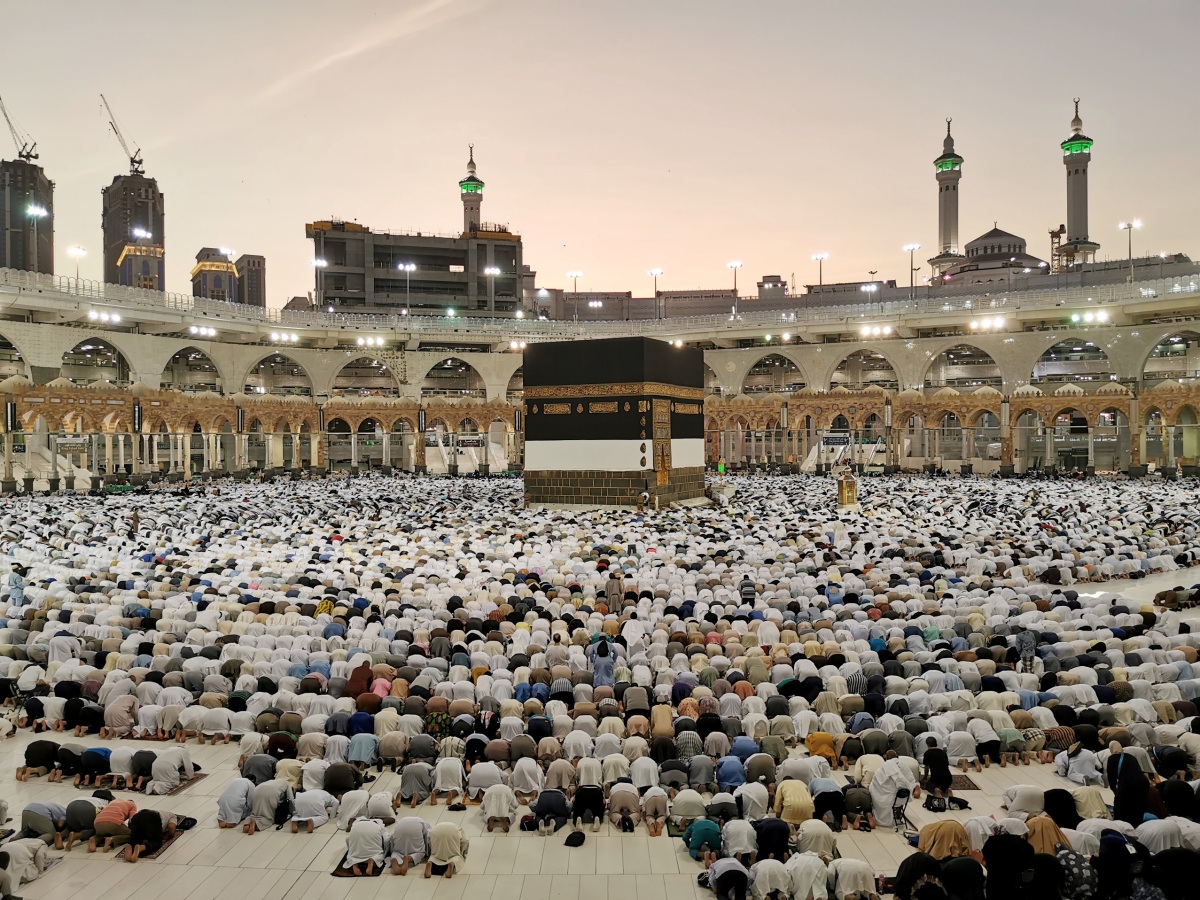 Hadždž / Mekka / Saudská Arábia / púť /