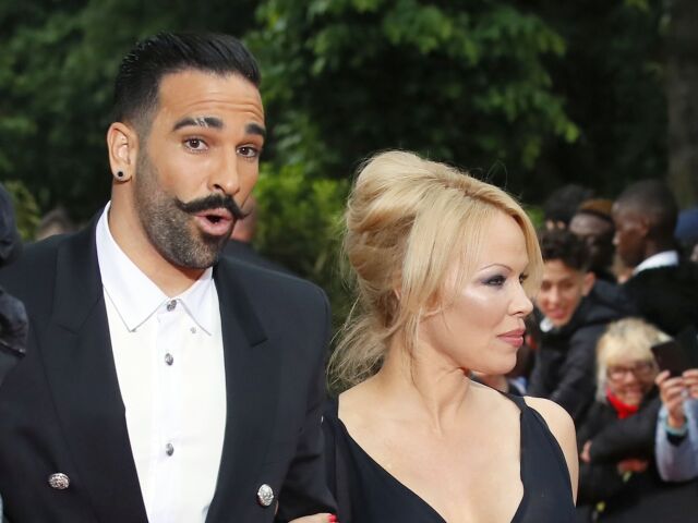 Adil Rami, Pamela Andersonová