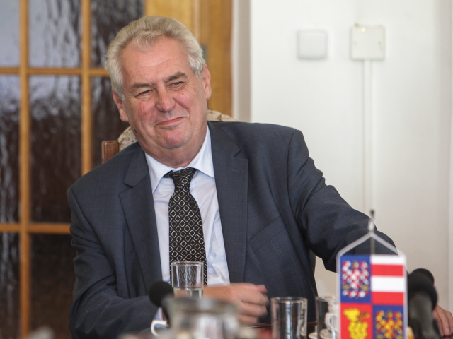 Miloš Zeman / prezident / ČR /