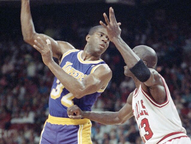 Magic Johnson, Michael Jordan