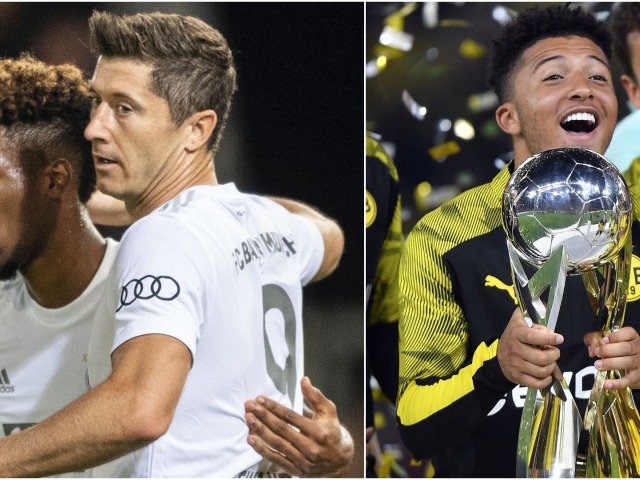Robert Lewandowski, Jadon Sancho