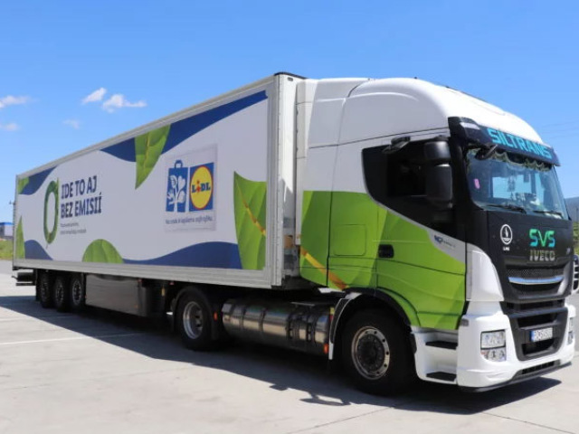 Lidl, kamión, ekológia